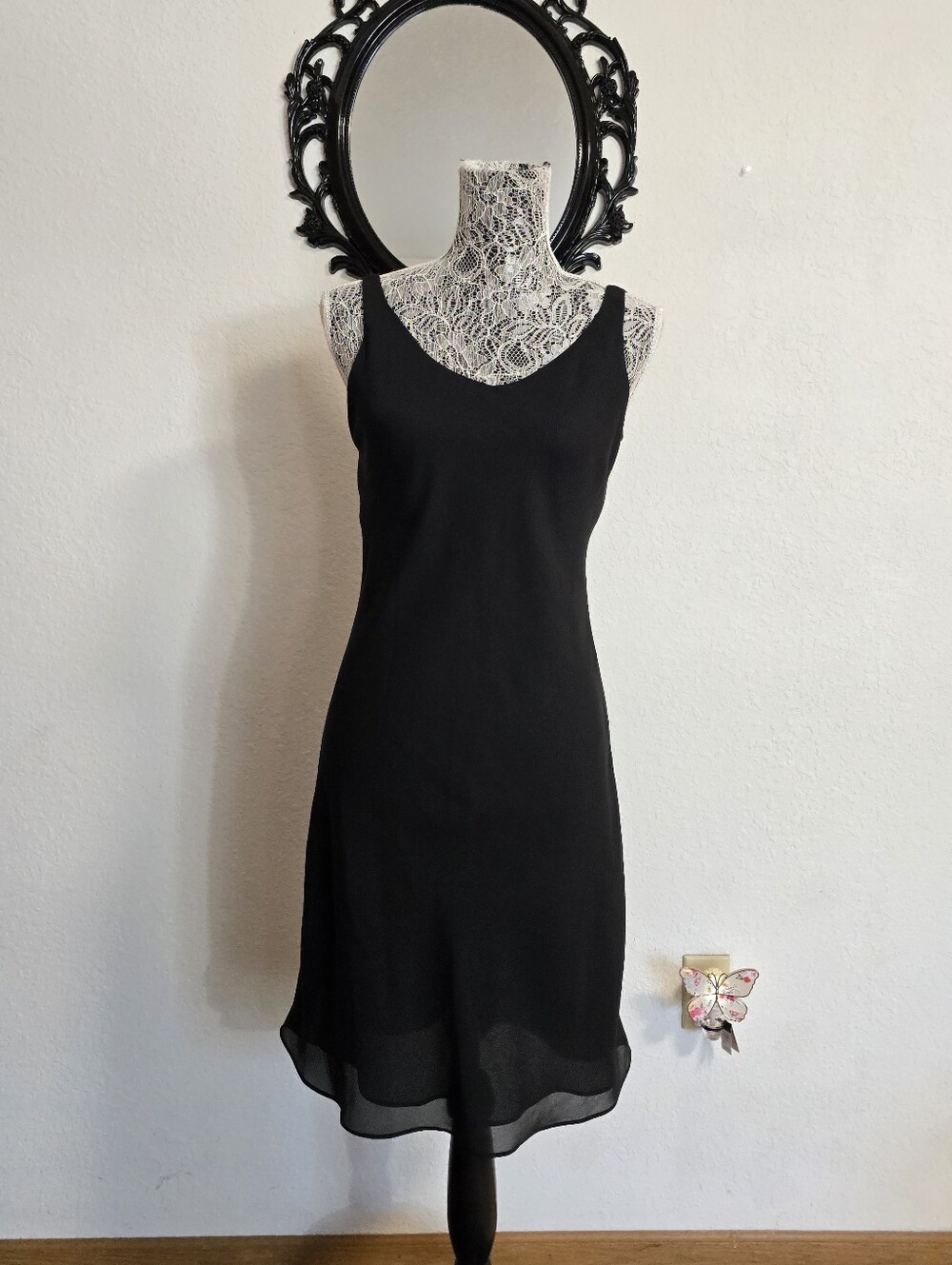 Vintage 90s Black Dress